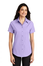 Port Authority Ladies Short Sleeve Easy Care Shirt. L508.