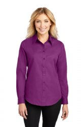 Port Authority Ladies Long Sleeve Easy Care Shirt.  PORT A.  L608