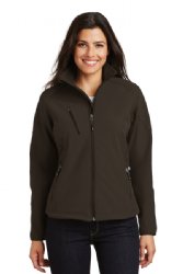 Port Authority® - Ladies Textured Soft Shell Jacket. (L705)