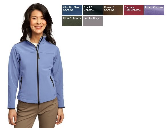 Port Authority® - Ladies Glacier® Soft Shell Jacket.  L790