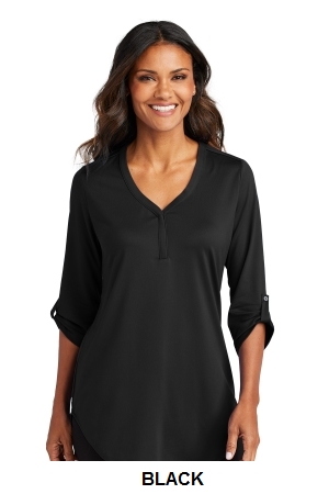 Port Authority Ladies City Stretch 3/4-Sleeve Tunic.  PORT A.  LK6840