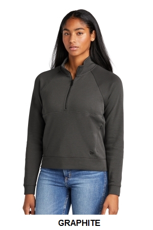 New Era Womens STS 1/2-Zip.  NEW ERA  LNEA541