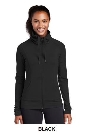Sport-Tek Womens Sport-Wick Stretch Full-Zip Jacket.  SPORT-TEK  LST852