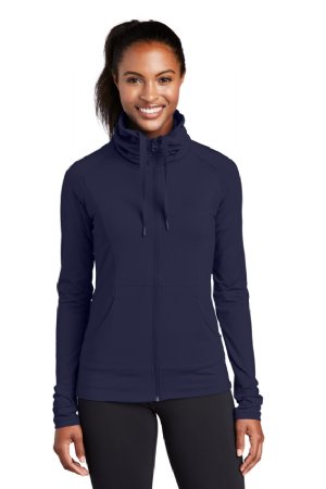 Sport-Tek Womens Sport-Wick Stretch Full-Zip Jacket.  SPORT-TEK  LST852