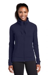 Sport-Tek Womens Sport-Wick Stretch Full-Zip Jacket.  SPORT-TEK  LST852