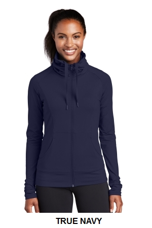 Sport-Tek Womens Sport-Wick Stretch Full-Zip Jacket.  SPORT-TEK  LST852