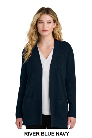 Port Authority Womens Easy Care Open-Front Cardigan Sweater.  PORT A.  LSW2890