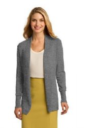 Port Authority Ladies Open Front Cardigan. LSW289.