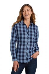 Port Authority Womens Everyday Plaid Shirt.  PORT A.  LW670