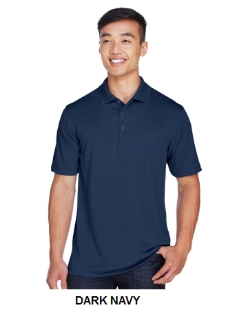 Harriton Mens Advantage Snag Protection Plus IL Snap Placket Polo.  HARRITON  M345