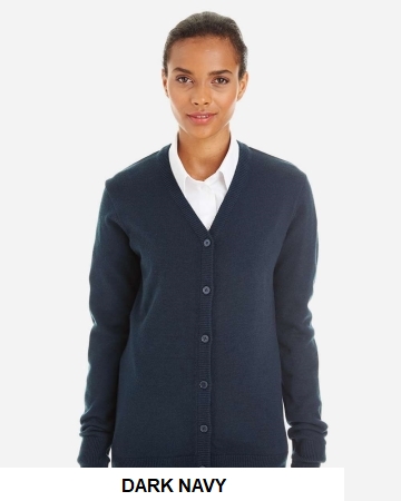 Harriton Women's Easy Blend Long Sleeve Twill Dress Shirt with Stain-Release.  HARRITON  M500W