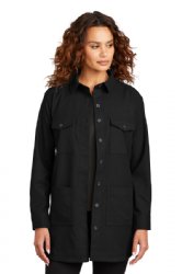 Mercer+Mettle Women’s Long Sleeve Twill Overshirt.  MERCER+M  MERCER+M  MM2021
