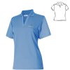MONT2054 Ladies' Dry Swing Johnny Collar Short Sleeve Shirt 