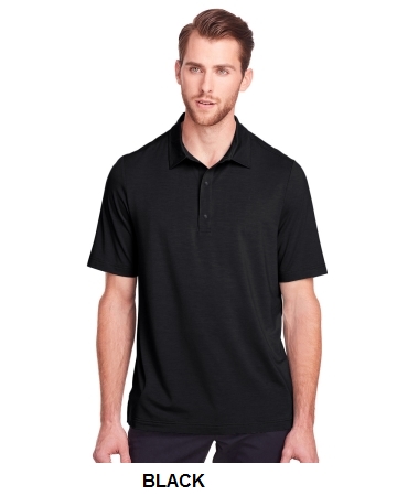 North End Mens Jaq Snap-Up Stretch Performance Polo.  N. END  NE100