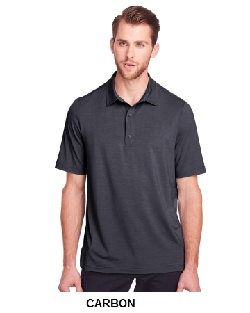 North End Mens Jaq Snap-Up Stretch Performance Polo.  N. END  NE100