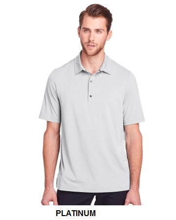 North End Mens Jaq Snap-Up Stretch Performance Polo.  N. END  NE100