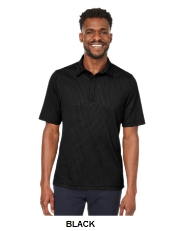 North End Mens Replay Recycled Polo.  N. END  NE102