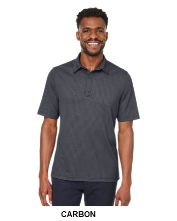 North End Mens Replay Recycled Polo.  N. END  NE102