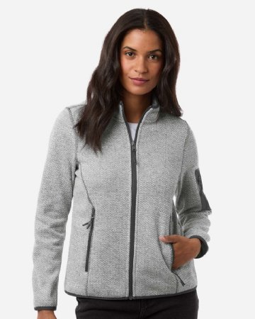 North End Women's Jasper Full-Zip Fleece Jacket.  N. END  NE730W
