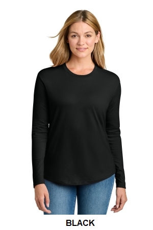 Next Level Apparel Women’s Cotton Relaxed Long Sleeve Tee.  NEXT LEVEL  NL3911
