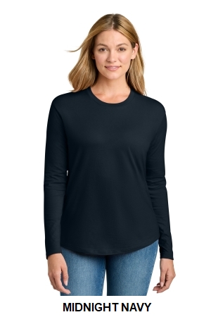 Next Level Apparel Women’s Cotton Relaxed Long Sleeve Tee.  NEXT LEVEL  NL3911