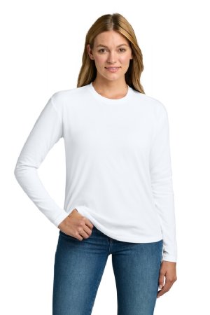 Next Level Apparel Women’s Cotton Relaxed Long Sleeve Tee.  NEXT LEVEL  NL3911