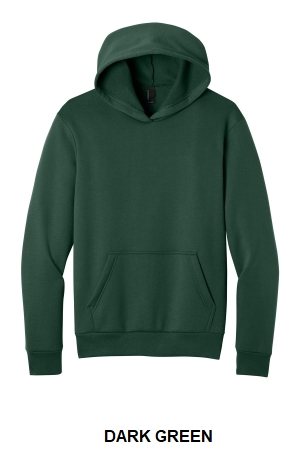Port & Co Easy Fleece Pullover Hooded Sweatshirt.  PORT&CO.  PC68H