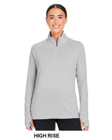 Puma Golf Ladies Bandon Quarter-Zip.  PUMA  PG400W
