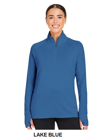Puma Golf Ladies Bandon Quarter-Zip.  PUMA  PG400W
