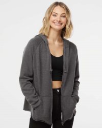 Independent Trading Co. Women's California Wave Wash Full-Zip Hooded Sweatshirt.  IND. TRADING  PRM2500Z