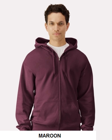 Gildan - Softstyle Full-Zip Hooded Sweatshirt - SF600.  GILDAN  SF600