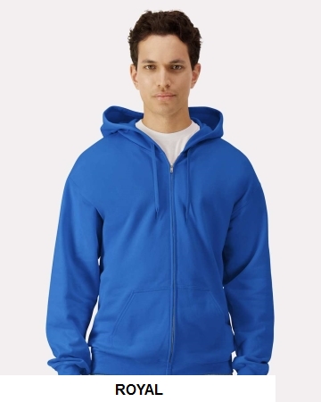 Gildan - Softstyle Full-Zip Hooded Sweatshirt - SF600.  GILDAN  SF600