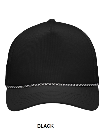 Sportsman Five-Panel Rope Heritage Fit Cap.  SPORTSMAN  SP1300