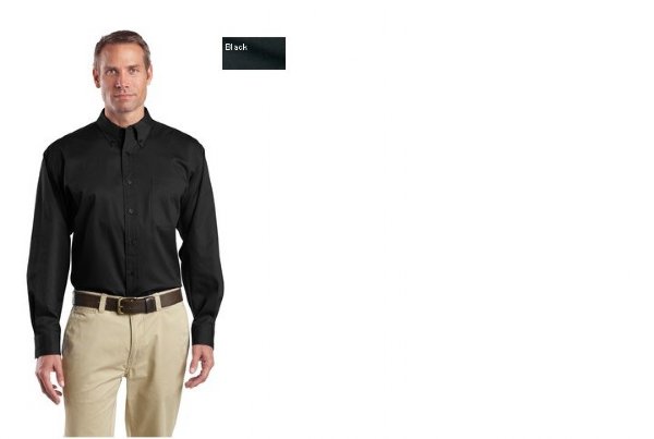 CornerStone® - Long Sleeve SuperPro Twill Shirt. SP17.