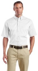 CornerStone® - Short Sleeve SuperPro Twill Shirt. SP18.