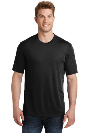 SPORT-TEK POSICHARGE TRI-BLEND WICKING RAGLAN TEE.  SPORT-TEK  ST400