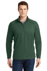 Sport-Tek Sport-Wick Stretch 1/2-Zip Pullover.  SPORT-TEK  ST850