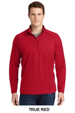 Sport-Tek Sport-Wick Stretch 1/2-Zip Pullover.  SPORT-TEK  ST850