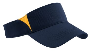 SPORT-TEK DRY ZONE COLORBLOCK VISOR.   SPORT-TEK  STC13