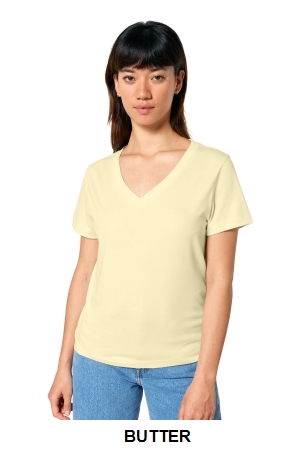Stanley/Stella Womens Stella Isla V-Neck Tee.  STAN/STELL  SXW032