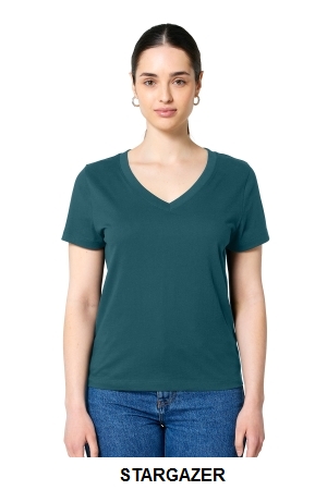 Stanley/Stella Womens Stella Isla V-Neck Tee.  STAN/STELL  SXW032
