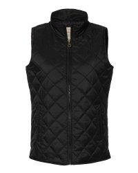 Womens Vintage Diamond Quilted Vest.  W. PROOF  W207359