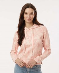 MV Sport - Womens Maddie Floral Print Hooded Sweatshirt - W24105.  MVSPORTS  W24105