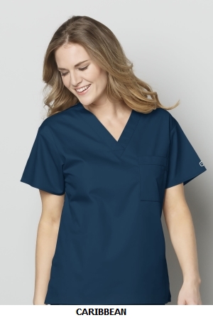 WONDER WINK  WW100 Unisex V-Neck Top