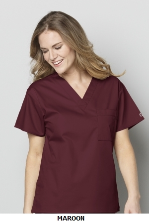 WONDER WINK  WW100 Unisex V-Neck Top