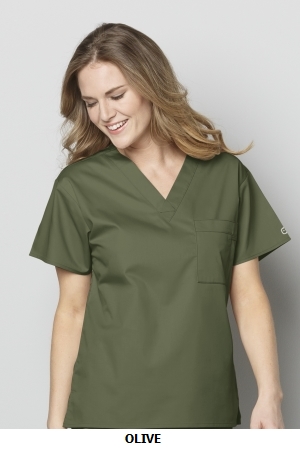 WONDER WINK  WW100 Unisex V-Neck Top