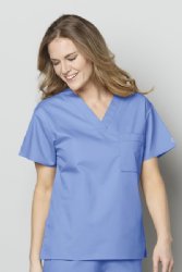 WONDER WINK  WW100 Unisex V-Neck Top