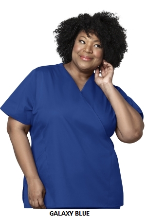 WONDER WINK  WW102  WOMEN?S MOCK WRAP TOP