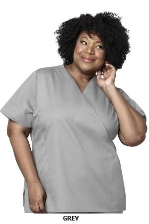 WONDER WINK  WW102  WOMEN?S MOCK WRAP TOP