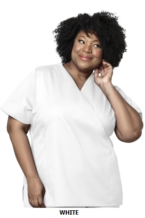 WONDER WINK  WW102  WOMEN?S MOCK WRAP TOP